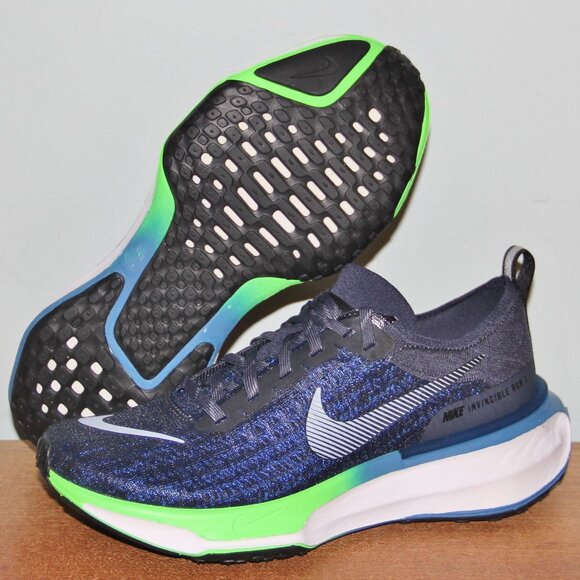 Nike ZoomX Invincible Run 3 Running Shoes Mens 7.5 Thunder Blue - Picture 1 of 6